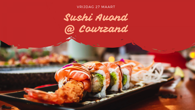 GEANNULEERD - Sushi Avond