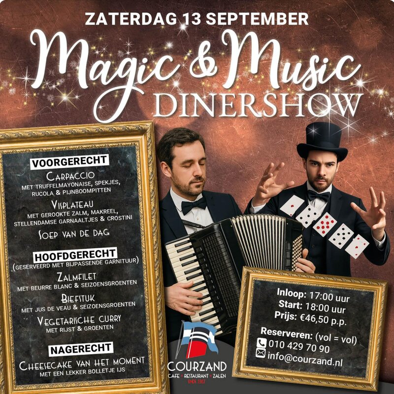 Magic & Music Dinershow